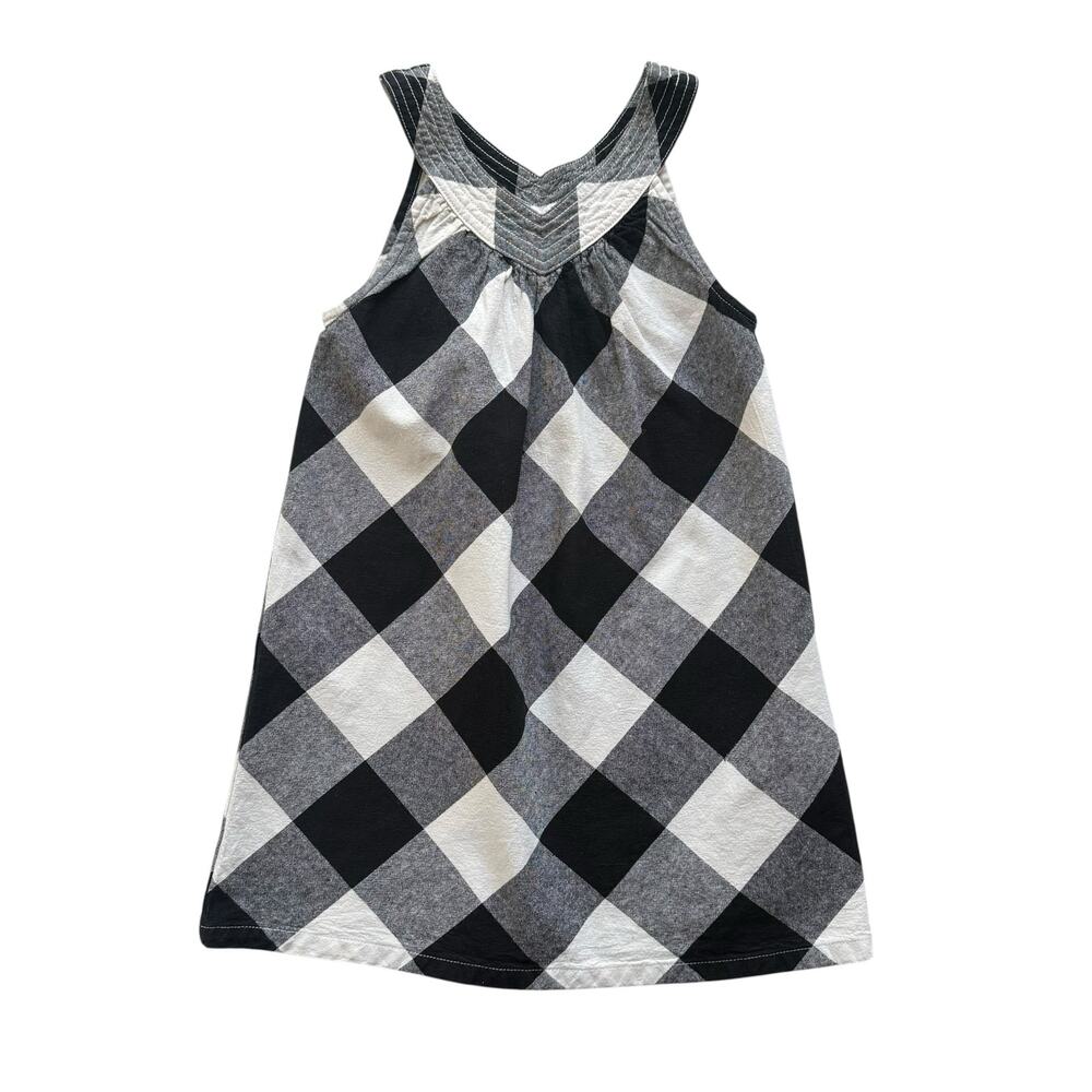 Tea Collection Bali Plaid Poleng Dress Size 5